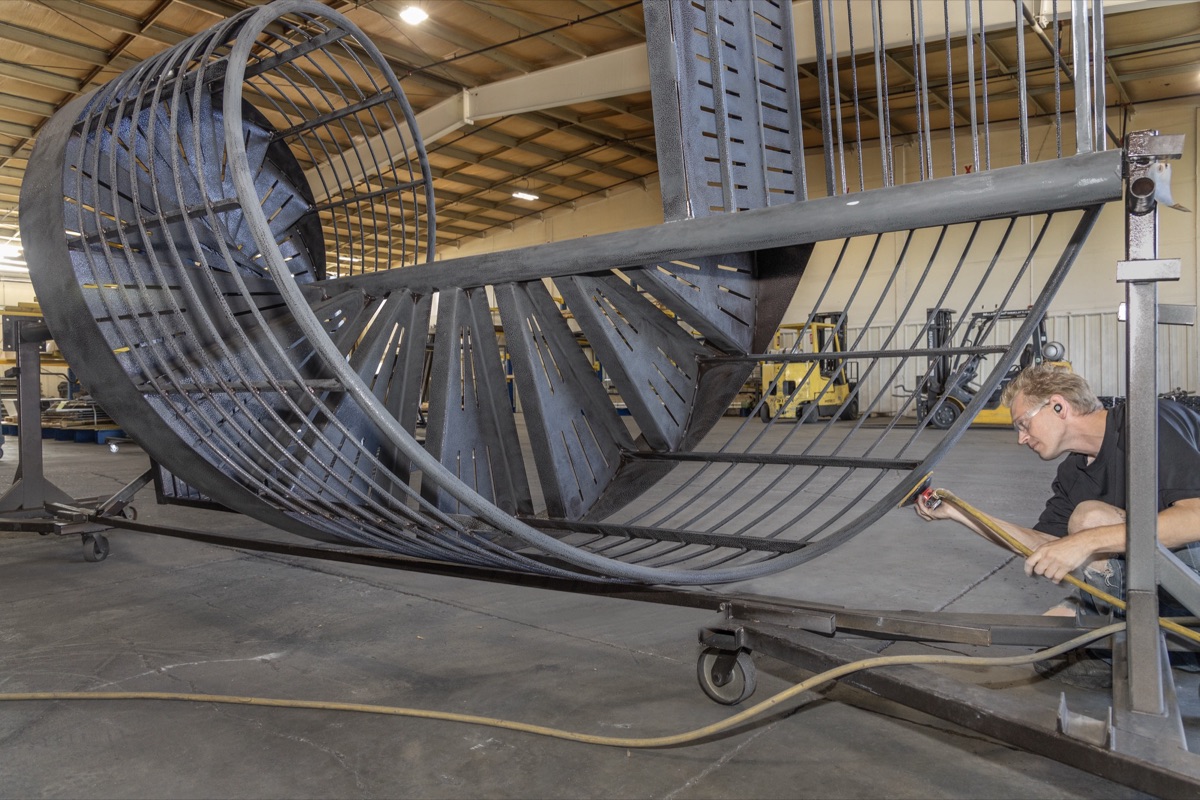 Non-skid coating application